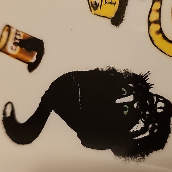 2004 Cardew Design "Cat Tea" Porcelain Serving Tray 11.5"x6.5" - Picture 4 of 6